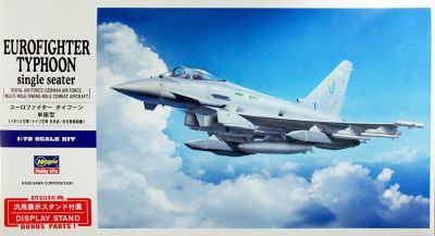 Eurofighter Typhoon single seater HASEGAWA