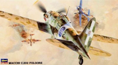 Macchi C.202 Folgore Italian Air Force HASEGAWA
