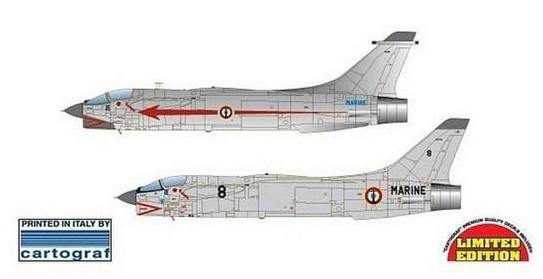 French Navy F-8P "Last Flight"