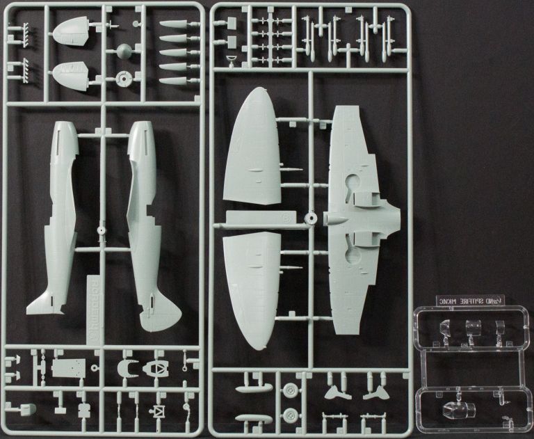 Spitfire Mk.XIVc & Typhoon Mk.Ib ACADEMY