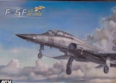 F-5F U.S. Air Force  two seater Tactical combat Fighter/trainer AFV CLUB
