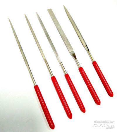Assorted needle files  set Master Hobby Tools