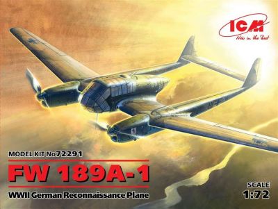 Fw 189A-1 German Reconnaissance Plane ICM