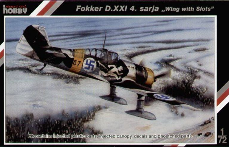 Fokker D.XXI 4. sarja "Wing with Slots"