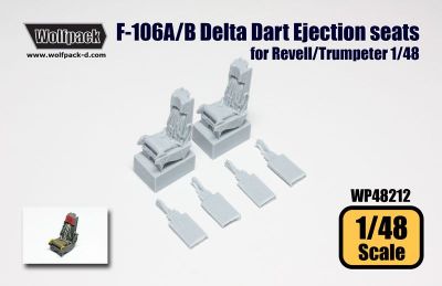 F-106A/B Delta Dart Ejection seat set Wolfpack
