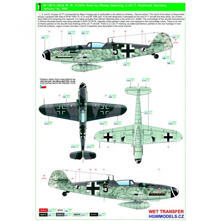 Messerschmitt Bf109G-14(AS) "BODENPLATTE"