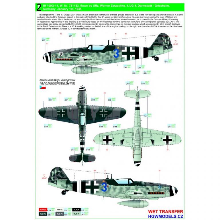 Messerschmitt Bf109G-14(AS) "BODENPLATTE"