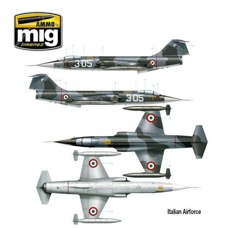 F-104G "STARFIGHTER NATO ALLIANCE" AMMO of MiG