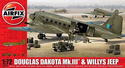 Douglas Dakota Mk.III & Willys Jeep Airfix