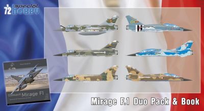 Mirage F.1 Duo Pack & Book Special Hobby