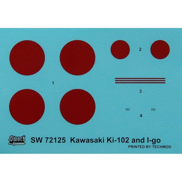 1/72 KAWASAKI KI-102B RANDY AND I-GO OTSU MISSILE
