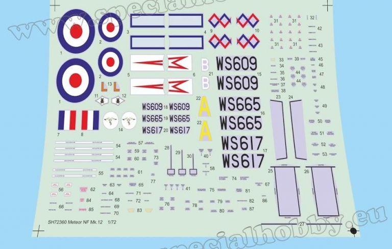 A.W. Meteor NF Mk.12 SPECIAL HOBBY