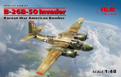 B-26B-50 Korean War Bomber ICM