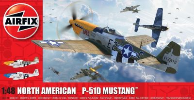 North American P-51D Mustang (filletless tail) Airfix