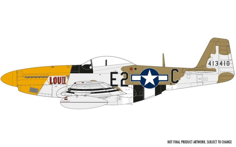 North American P-51D Mustang (filletless tail)