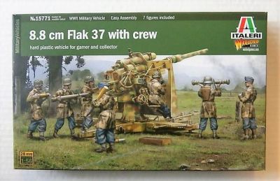 8.8 cm Flak 37 with Crew ITALERI