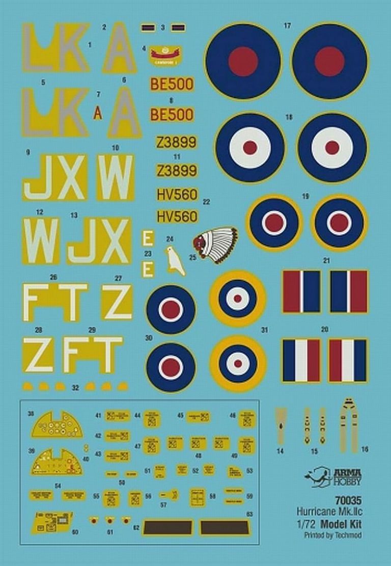 Hawker Hurricane Mk IIc Expert Set