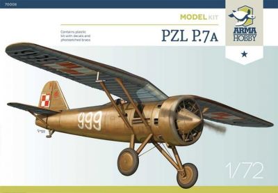 PZL P.7a Model Kit 1-72 Arma Hobby