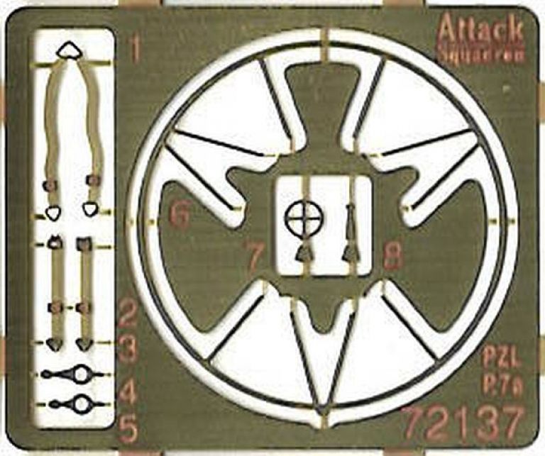 PZL P.7a Model Kit 1-72