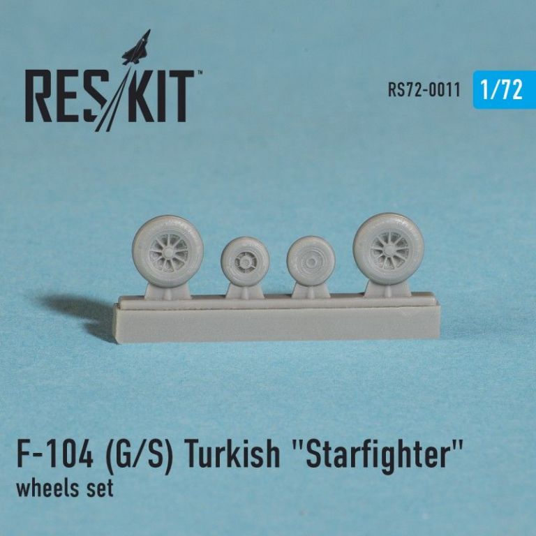 F-104 (G/S) Turkish "Starfighter" wheels set