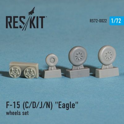F-15 (C/D/J/N) "Eagle" wheels set RES KIT
