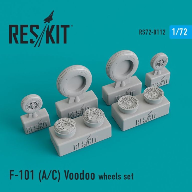 McDonnell F-101 (AC) Voodoo wheels set