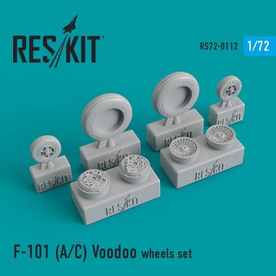 McDonnell F-101 (AC) Voodoo wheels set RES KIT