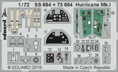 Hurricane Mk.I for Arma Hobby kit EDUARD