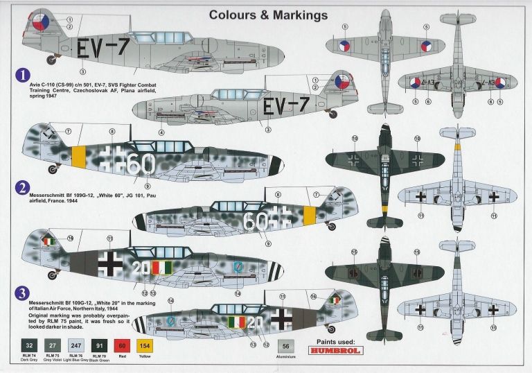 Bf 109 g-12 AZ Model