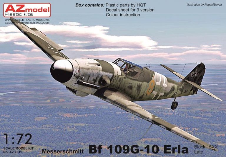 Messerschmitt Bf-109G-10 Erla Block 15XX Late