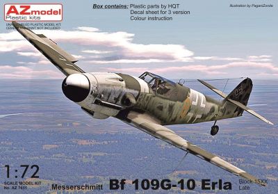 Messerschmitt Bf-109G-10 Erla Block 15XX Late AZ Model