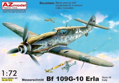 Messerschmitt Bf-109G-10 Erla Block 49 Early AZ Model