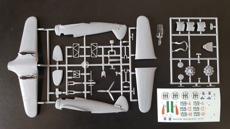 Breda Ba.65 A-80 "In Italian service"