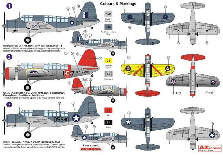 Kingfisher "Wheeled Version" AZ Model