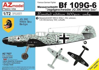 Messerschmitt Bf-109 G-6 'JG 300 Wilde Sau' AZ Model
