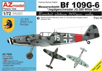 Messerschmitt Bf 109G-6 'JG 300 Wilde Sau', Pt.III AZ Model