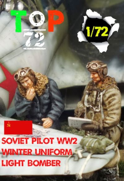 Light Bomber Soviet Pilots WW II - Winter uniform TOP-72