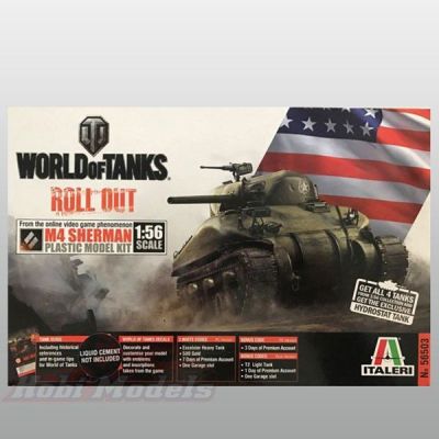 WORLD of TANKS M4 Sherman ITALERI