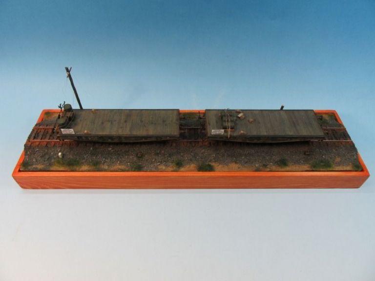 German Railway Schwerer Plattformwagen Type SSYS Modelcollect