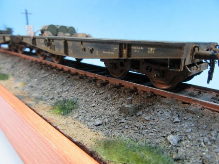 German Railway Schwerer Plattformwagen Type SSYS