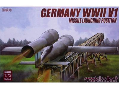 Germany WWII V1 Missile Launching Position Modelcollect