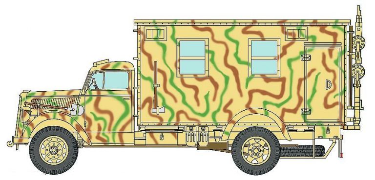 Opel Blitz Radio Truck Sd.Kfz. 305/22