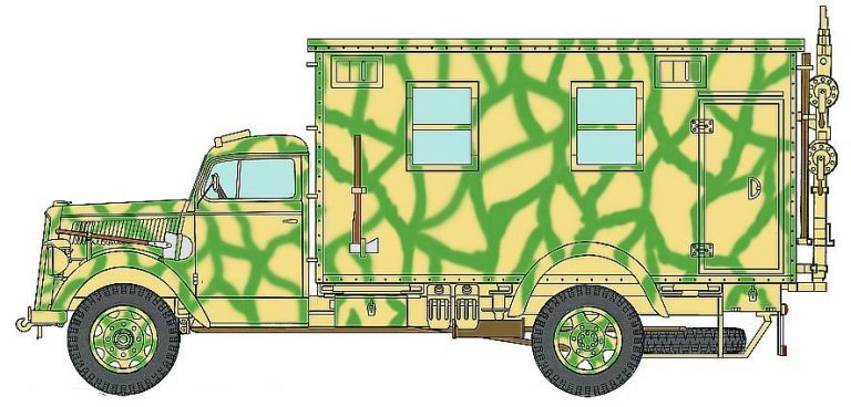 Opel Blitz Radio Truck Sd.Kfz. 305/22