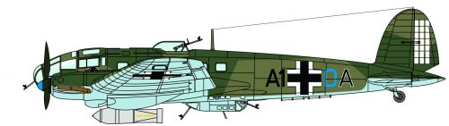Heinkel He 111 H Battle of Britain 80th Anniversary ITALERI