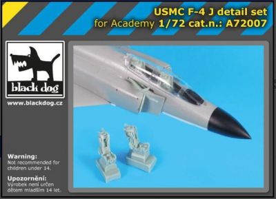 USMC F-4J Detail Set Black Dog