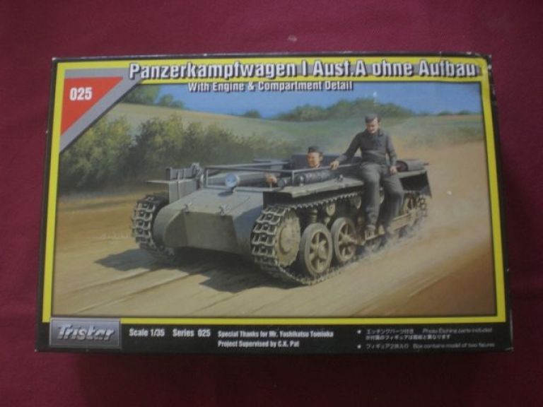 025 Panzerkampfwagen I Ausf.A ohne Aufbau W/Engine & Compartment Detail