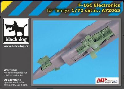 F-16 C Electronics Black Dog