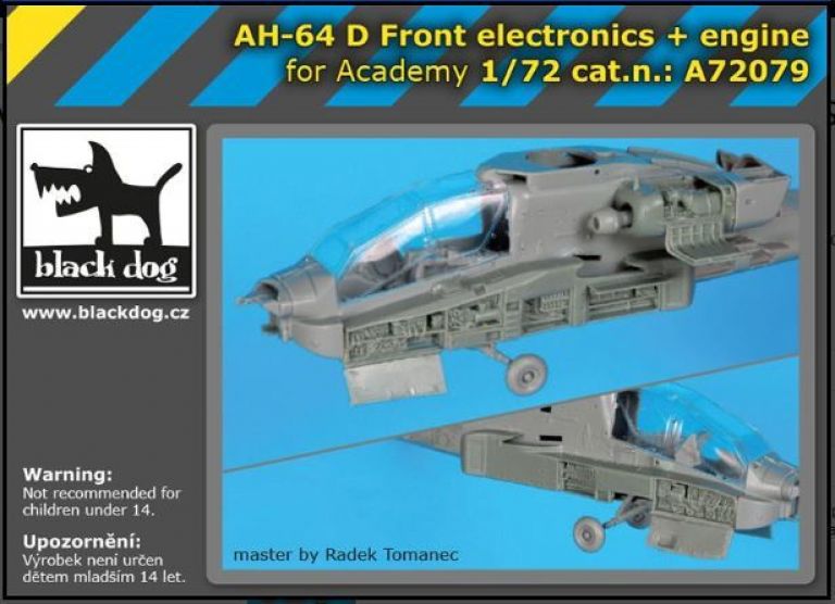 AH-64D Front electronics & engine
