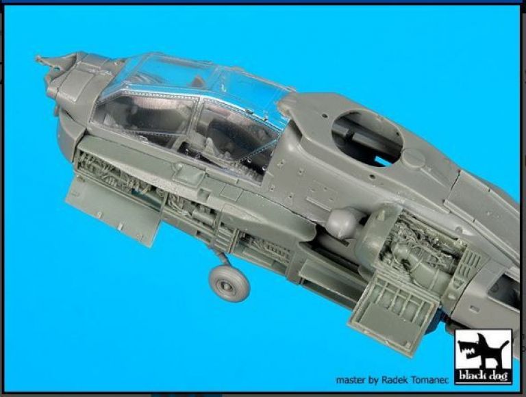 AH-64D Front electronics & engine