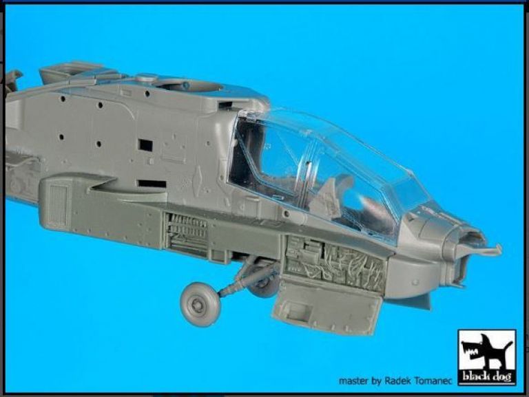 AH-64D Front electronics & engine